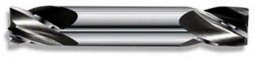 F32443 Fullerton Carbide End Mill 1/8" 4 Flute Double End Stub