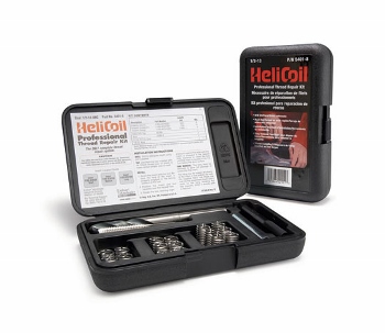 1set 1.4cm/0.55in Kit d'outils de réparation de filetage Helicoil